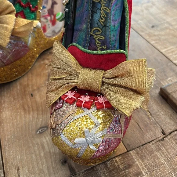 Irregular Choice Santa’s Globe Snowglobe Heels - Never Worn RARE - Picture 11 of 14
